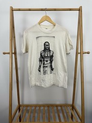 VTG 90s Hellraiser Clive Barker Pinhead Horror Movie Paper Thin T-Shirt Size L