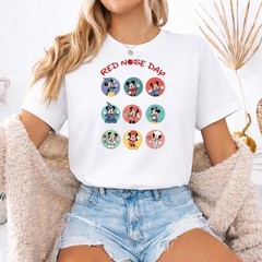 Red nose day 2026 T-shirt, Kids comic Relief Funny Shirt Little nose, Comic Day