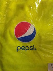PEPSI ZERO Reflective Safety Short Sleeve TShirt Neon Yellow Silver Recycled 2XL