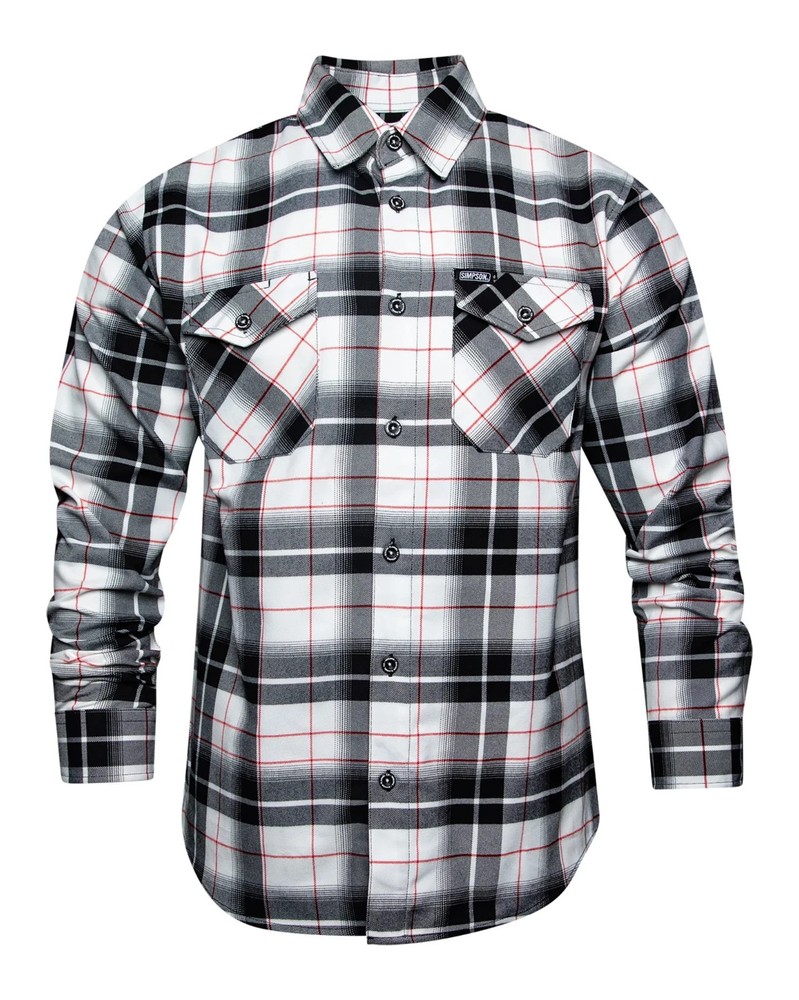 😱 Dixxon Flannel Co. 😨 – Simpson Moto Helmets (Men’s Large OR XL) *NIP*