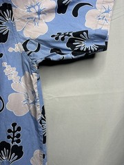 Pineapple Connection Blue Button Up Men’s Size L LARGE EUC