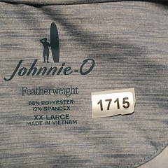 Johnnie O NWT Mens XXL Polo Shirt Pin Up Lake Blue Drinks JMPO101770