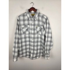DIXXON Flannel Travis Tritt Set In Stone Button Up Shirt Men’s Large Plaid