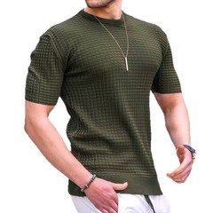 Summer Gingham Crew Neck Top