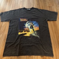 Kith for Back to the Future Chrome Title Vintage Tee Size:S