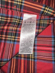 Pendleton Woolen Mills Red Plaid Burnside Flannel Shirt Button Up Lumberjack EUC