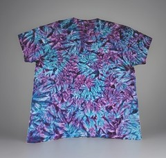 *New* 2XL – Sm Handmade Tie Dye, Blue Raspberry Cruncht Crinkle, Crew or V-Neck