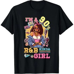 90s R&B Kinda Girl Retro Graphic Music Tee Shirt
