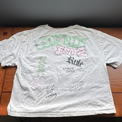 Bratz Authentic Edition 2001 Double-Sided Graphic Print White Tee Men’s L
