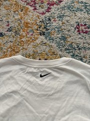 Nike Volleyball White Cotton T Shirt Men’s Medium NWOT