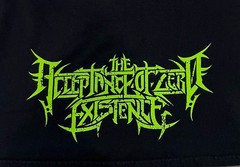 Execration -The Acceptance of Zero Existence XL T Shirt. Lobotomized. Diskord