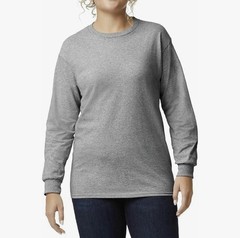 Gildan Adult Ultra Cotton Long T-Shirt Style G2400 Size Large