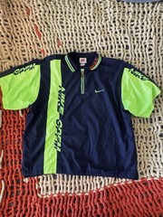 Nike X Cactus Plant Flea Market 1/4 Zip Colorblock Short Sleeve Polo Men’s XL