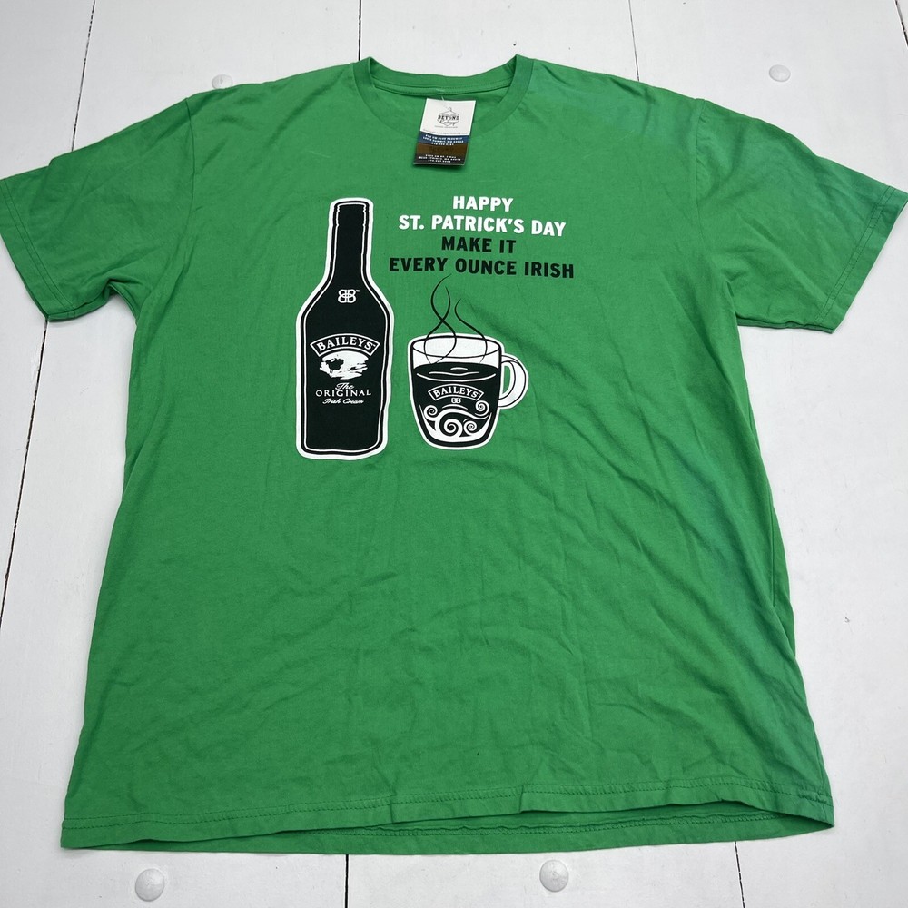 St Patrick’s Day Make It Every Ounce Irish Green T Shirt Mens XL