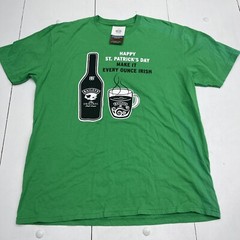 St Patrick’s Day Make It Every Ounce Irish Green T Shirt Mens XL