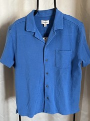 Goodfellow & Co Men’s Full Button Camp Shirt. NWT