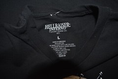 Hellraiser Mens Hellraiser: Inferno Pinhead Double-Sided Shirt NWT S, M, L