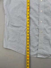 Brooks Brothers Regent Long Sleeve Dress Shirt Mens 17.5-35 White/Blue Stripe