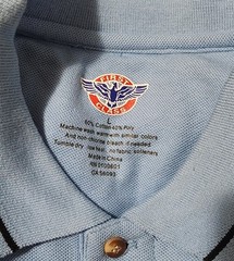 Campus Security Supervisor First Class Blue Polo Shirt S-3XL