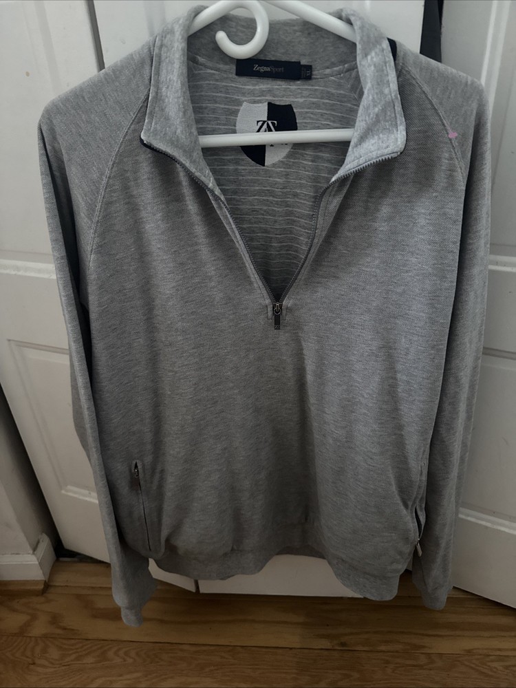 Ermenegildo Zegna Sport Men’s Long Sleeve Shirt Size XL 100%Cotton