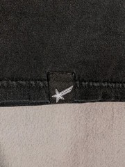 Famous Stars And Straps Mens S Y2K Black Graphic Logo Streetwear Skate T Shirt