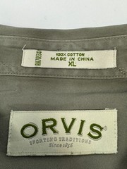 Orvis Shooting Hunting Shirt Men’s Size XL Olive Green Outdoor Long Sleeve N6