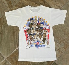 Vintage 1990 Chicago Cubs All-Star Game Tshirt All size NG2661