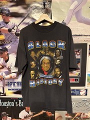 Vintage Men’s Black History Shirt Men’s XXL Civil Rights 90s Rap T