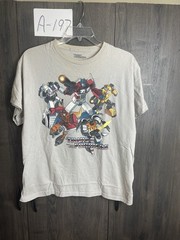 TRANSFORMERS NWT Gen 1 “More Than Meets The Eye” 2009 T-Shirt Men’s Large Gray