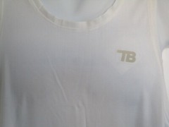 2 pack Threadbare Active Men’s Training Vest Tank 1 Black & 1 White size L