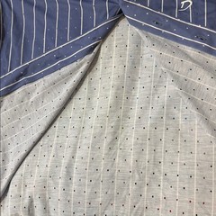 DENIM TEARS Oxford Mesh Button Up