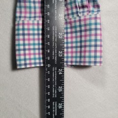 Johnnie-O Stan Prep-Formance Button Down Shirt Large Strawberry Plaid Stretch