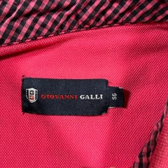 Giovanni Galli Mens Polo Shirt Size 56 Pink Short Sleeve Golf Casual Preppy