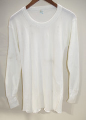 C19 NWOT M W Vintage 70s Shirt Mens XL Mesh Knit L/S Cotton Blend