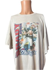 Vintage DISTRESSED New England Patriots Tom Brady THE BRADY BUNCH Shirt GOAT 2XL