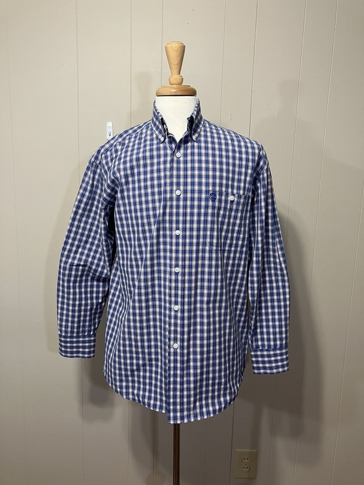 Men’s “George Strait” Button Down Casual Cowboy Rodeo Shirt 45 inch Chest