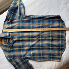 Robert Talbott Mens Plaid Button Down Shirt Medium Cotton Event Party Holiday