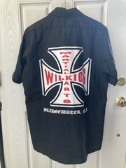 RED KAP Mens Short Sleeve Wilkies Matial Arts Bridgewater NJ Shirt M-SS SP24BK3