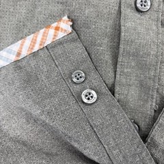 Marmot Men’s M Wicking Mesh Gray Long Sleeve Button Up Outdoor Workwear Casual