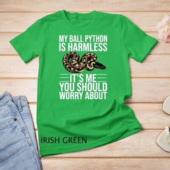 Funny Ball Python Design Snake Lover Men Women Boys Girls T-Shirt Unisex T-shirt
