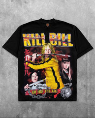 AMVTG A.M. VINTAGE Kill Bill Tee Medium Black