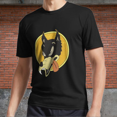 Jerry Garcia Wolf Guitar Black Dmn I Love Logo Men’s T-Shirt Funny Size S to 5XL