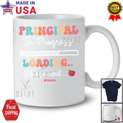 Custom Name Principal In Progress Loading; Amusing Future Jobs Careers T-Shirt
