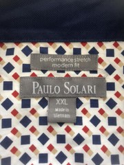PAULO SOLARI Performance Stretch Multicolor Cotton Spandex 2XL