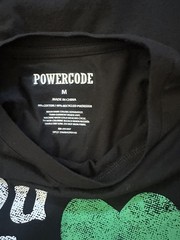 Powercode “You Are Loved” T Shirt Mental Health Black Cotton Blend Men’s Medium
