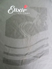 Vintage Elixir Guitar Strings Gray 2XL XXL T-shirt