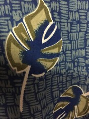 Cascade Men’s Size Large Blue Patterned Short Sleeved Shirt Pre-Owned