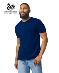 Men’s Soft Style Gildan (G64000) Short Sleeves T-Shirt (S-3XL)