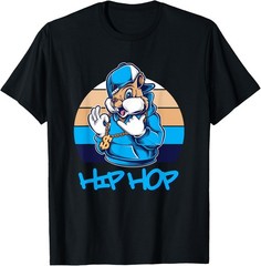Cool Hipster Hip Hop Chipmunk Style Novelty Graphic Designs T-Shirt