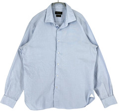 Massimo Dutti Men Long Sleeve Casual Formal Shirt Size 46 18 1/2 – 2XL
